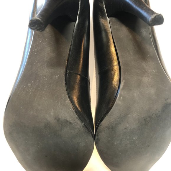 Steve Madden Black Heels 4 inch heel Size 7 - Picture 4 of 4